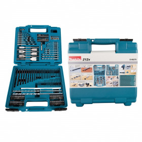 Makita E-06270 sada príslušenstva 212-dielna